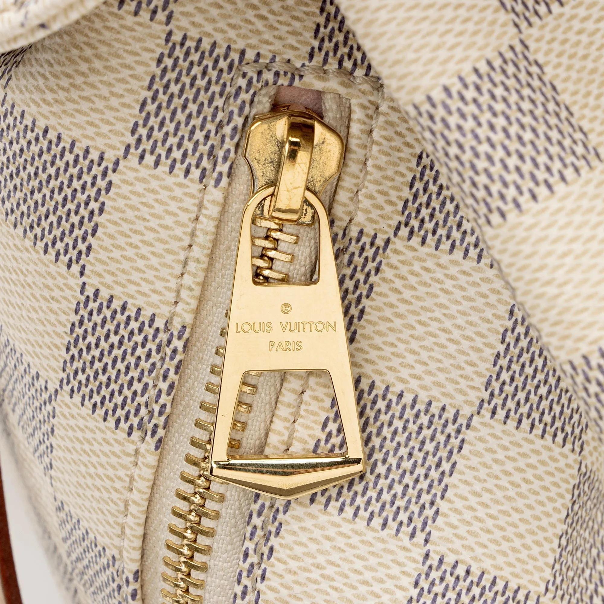 Louis Vuitton Damier Azur Sperone BB Backpack (SHF-22428)