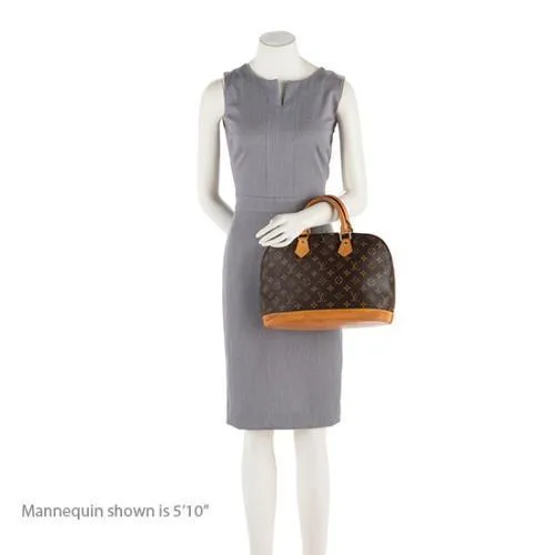 Louis Vuitton Monogram Canvas Alma PM Satchel