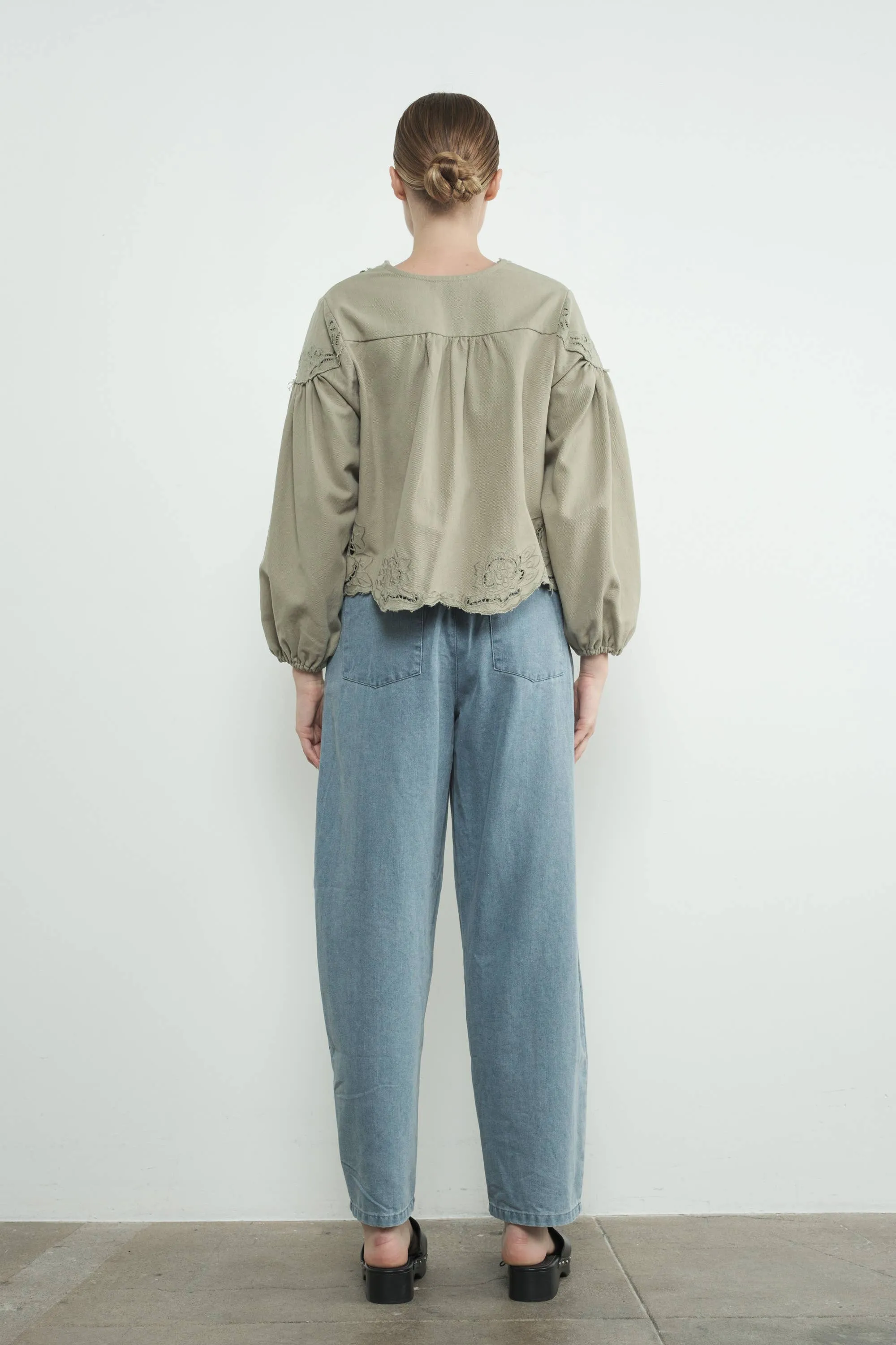 Maeve Denim Blouse