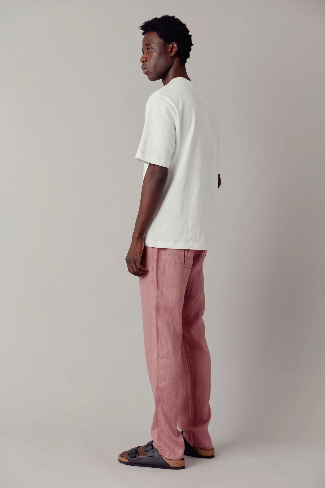Men's August Trouser Dusty Pink