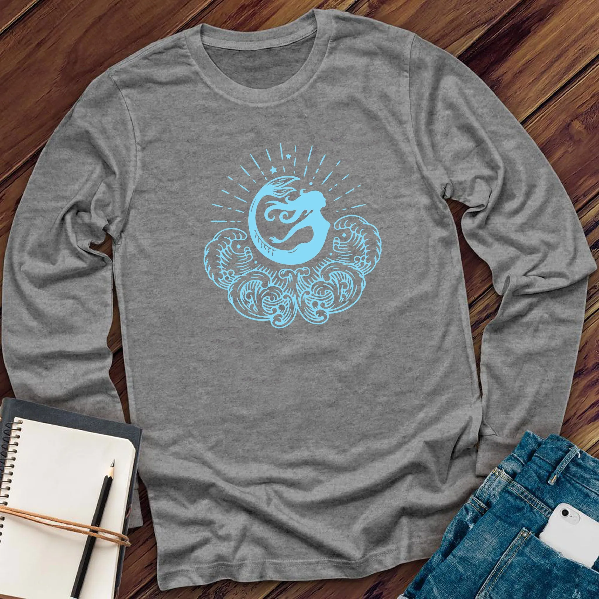 Mermaid Waves Long Sleeve