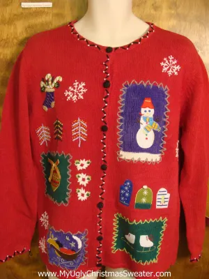 Merry Holiday Favorites Horrible Christmas Sweater