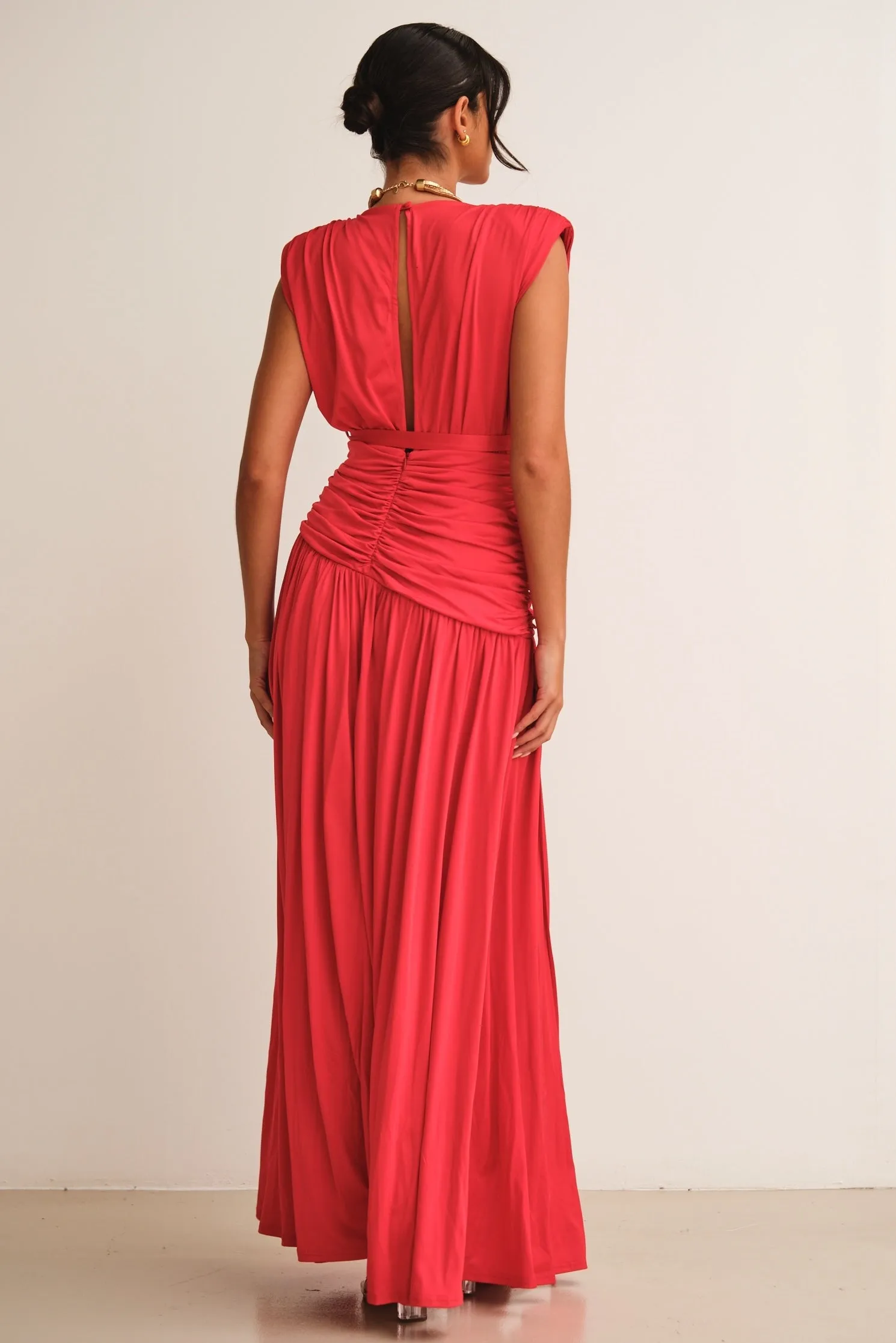 Myra Maxi Dress Red