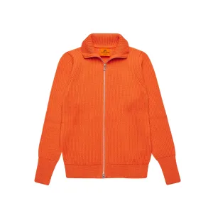 Navy Full-Zip Orange