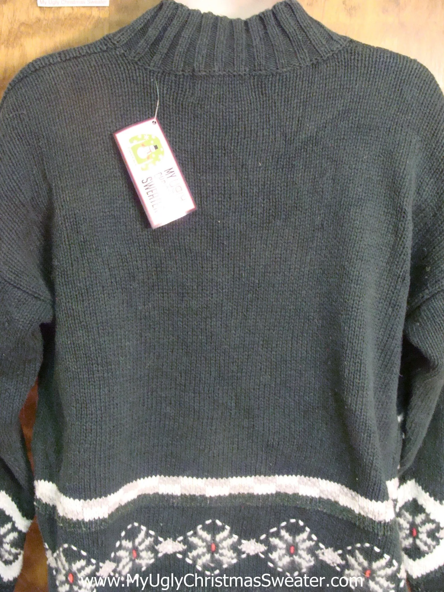 Nordic Jumping Reindeer Bad Christmas Sweater