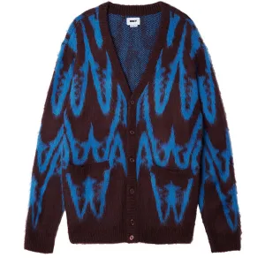 Obey Helix Cardigan - Brownie