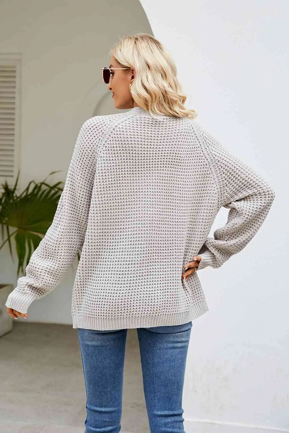 Open Front Cardigan with Pockets