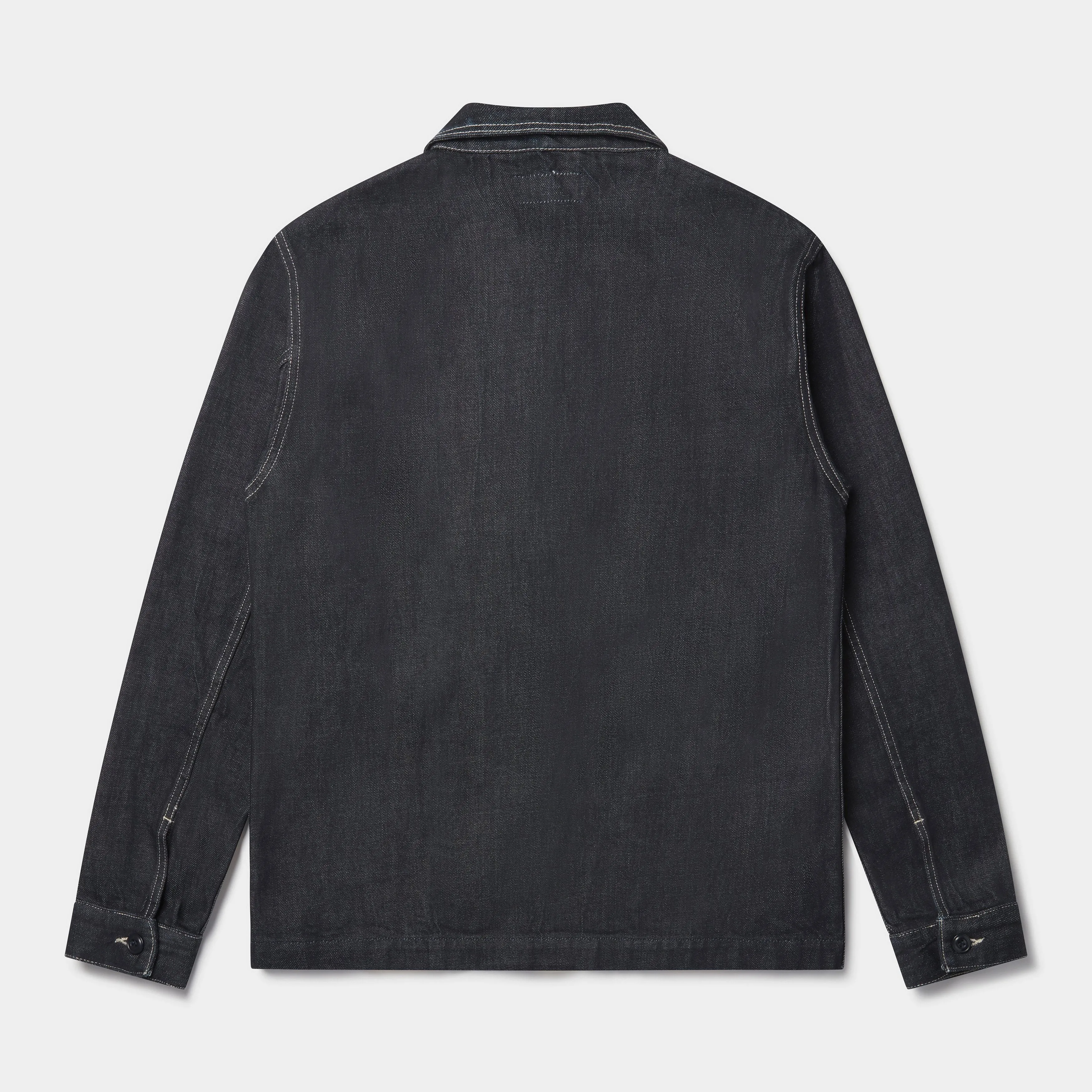 Organic Denim Utility Jacket Mk II (Indigo Dry)