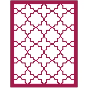 Ornate A2 Cover Plate Top - Honey Cuts