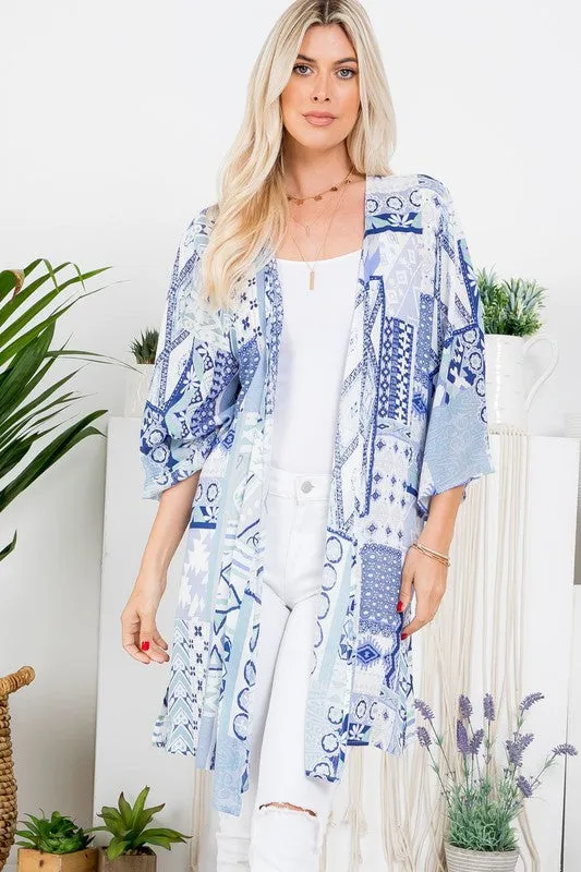 Patch Work Cardigan