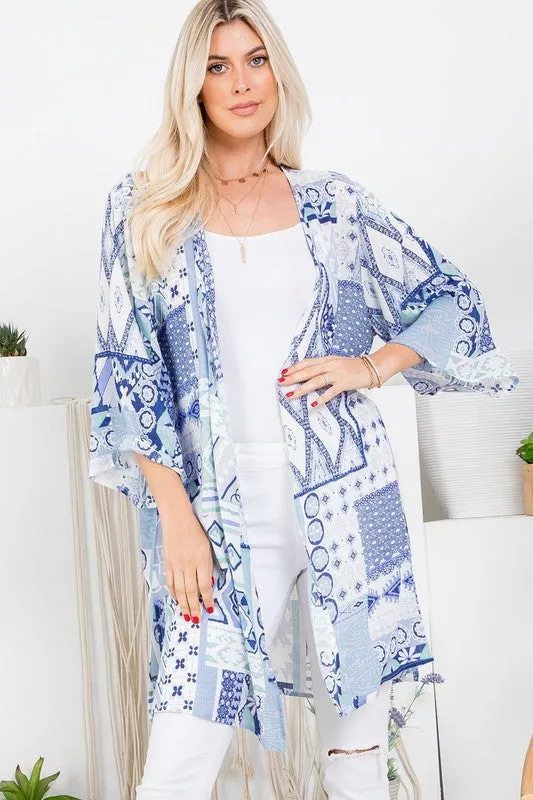 Patch Work Cardigan