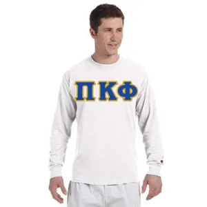 Pi Kappa Phi Champion Long-Sleeve Tee - Champion CC8C - TWILL
