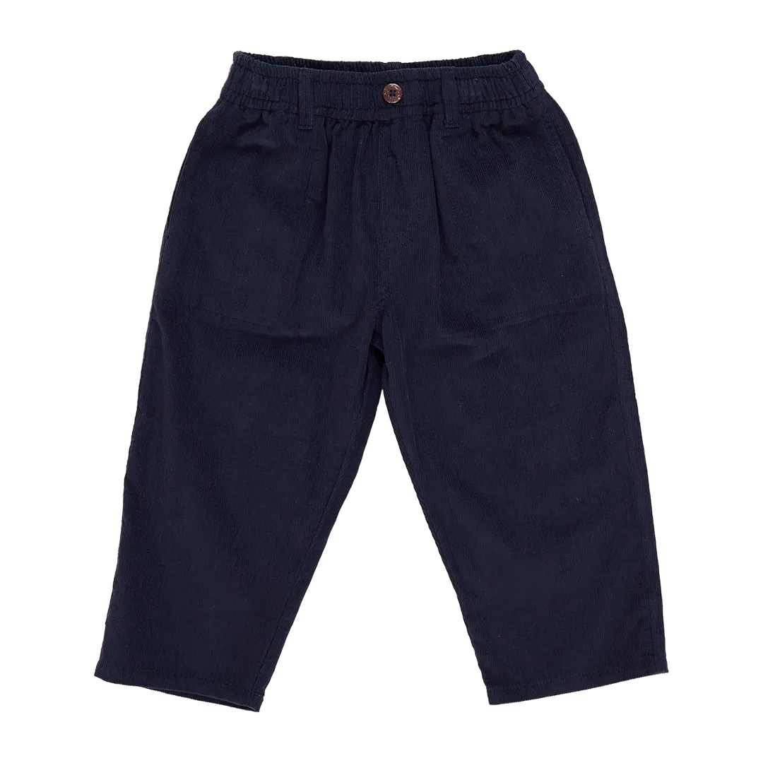 Pink Chicken - Navy Boys Corduroy Jackson Pants