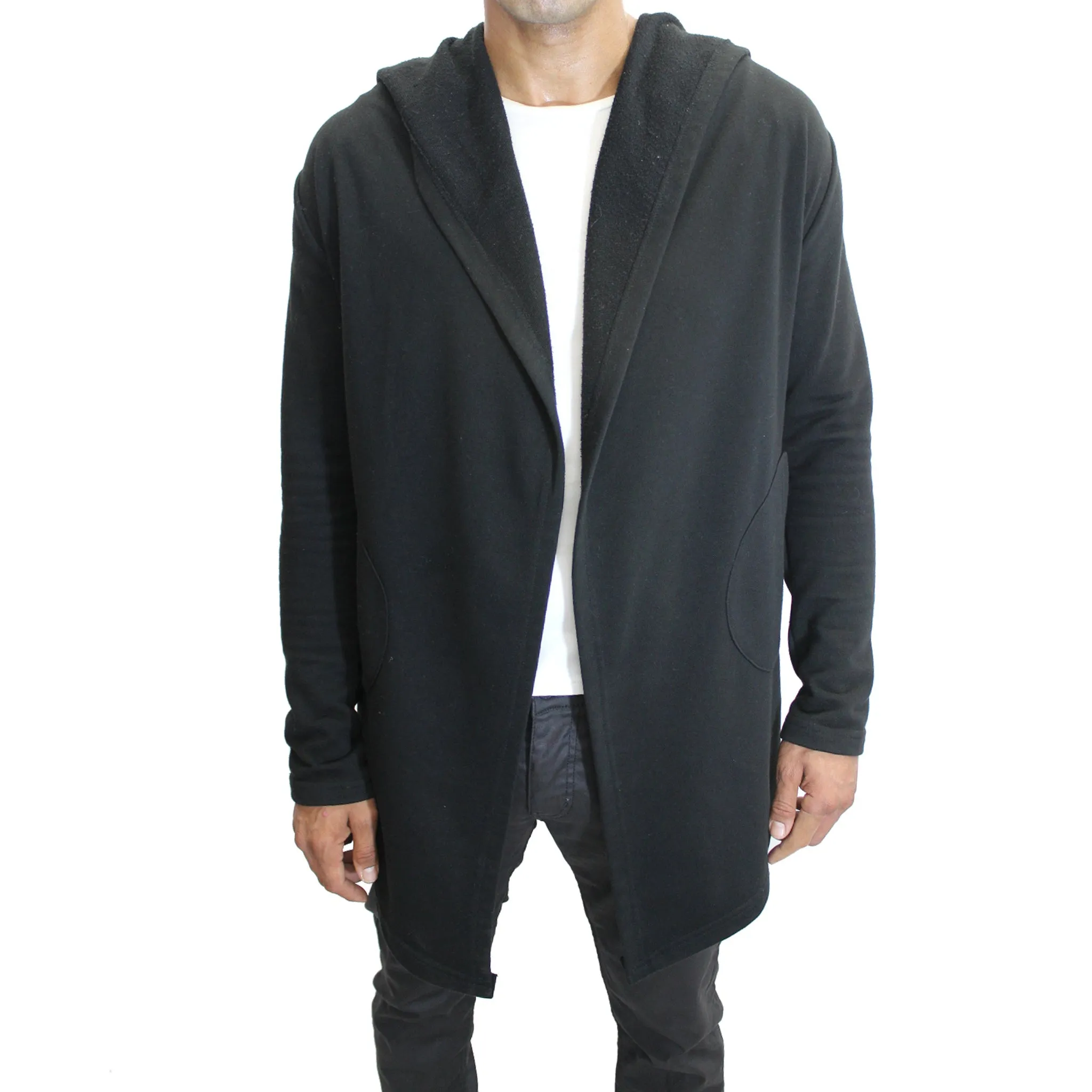 "Silas" Black Fashion Cardigan