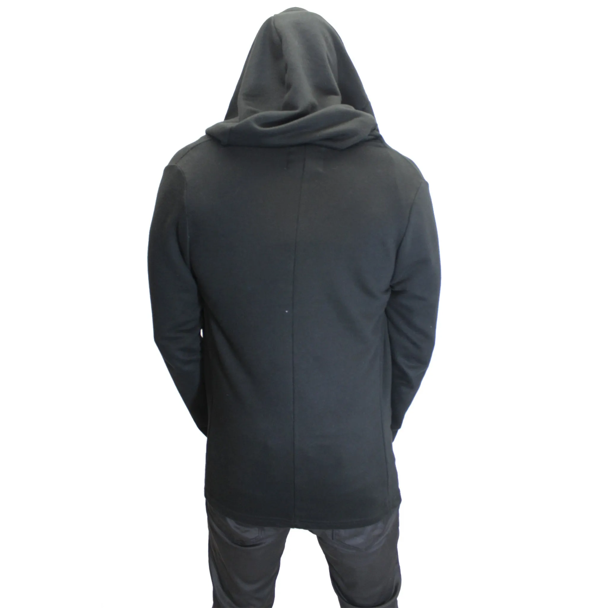 "Silas" Black Fashion Cardigan