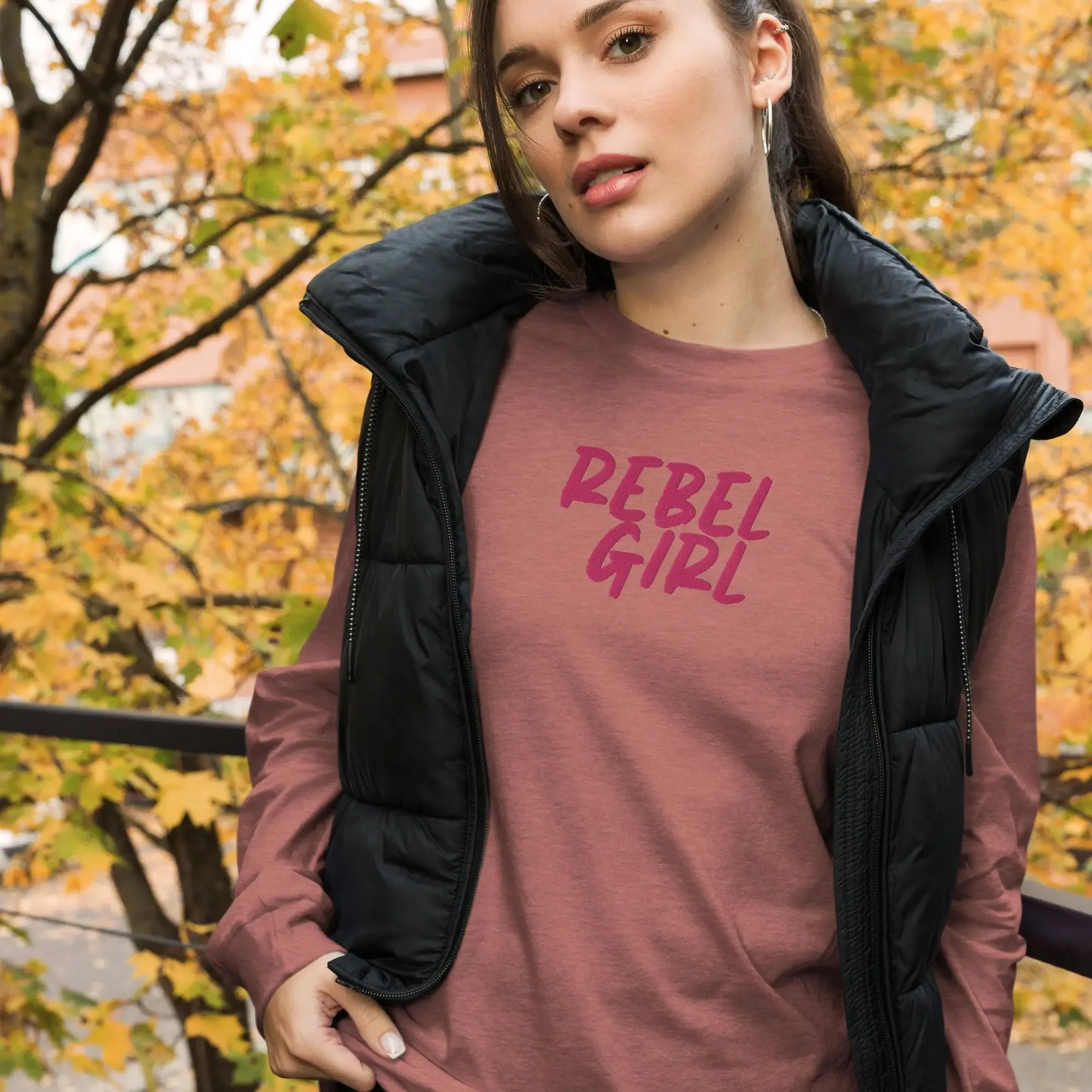 Rebel Girl Unisex Long Sleeve Tee