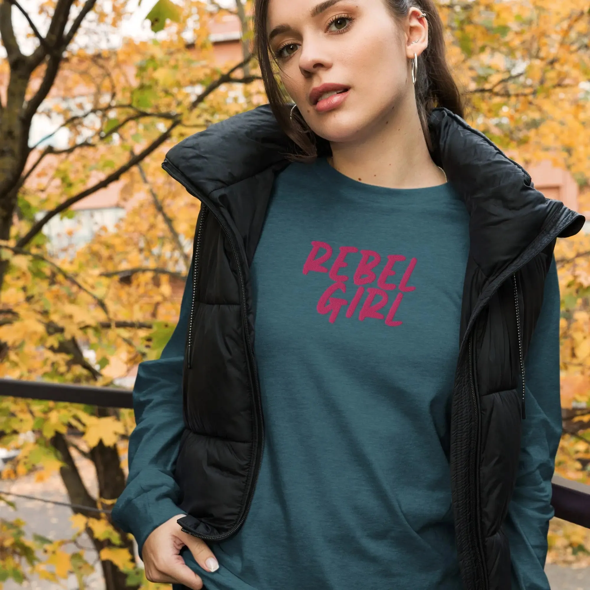Rebel Girl Unisex Long Sleeve Tee
