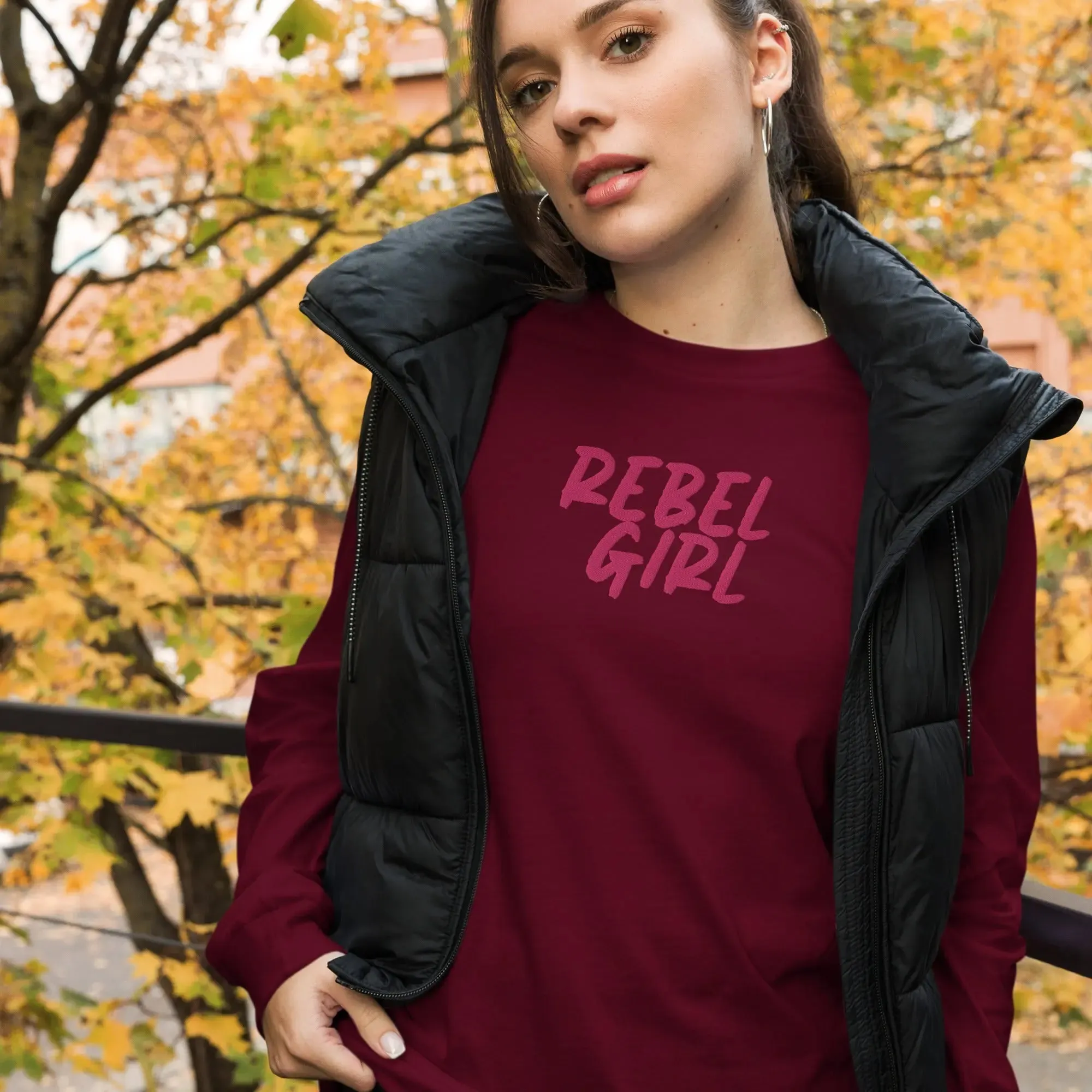 Rebel Girl Unisex Long Sleeve Tee