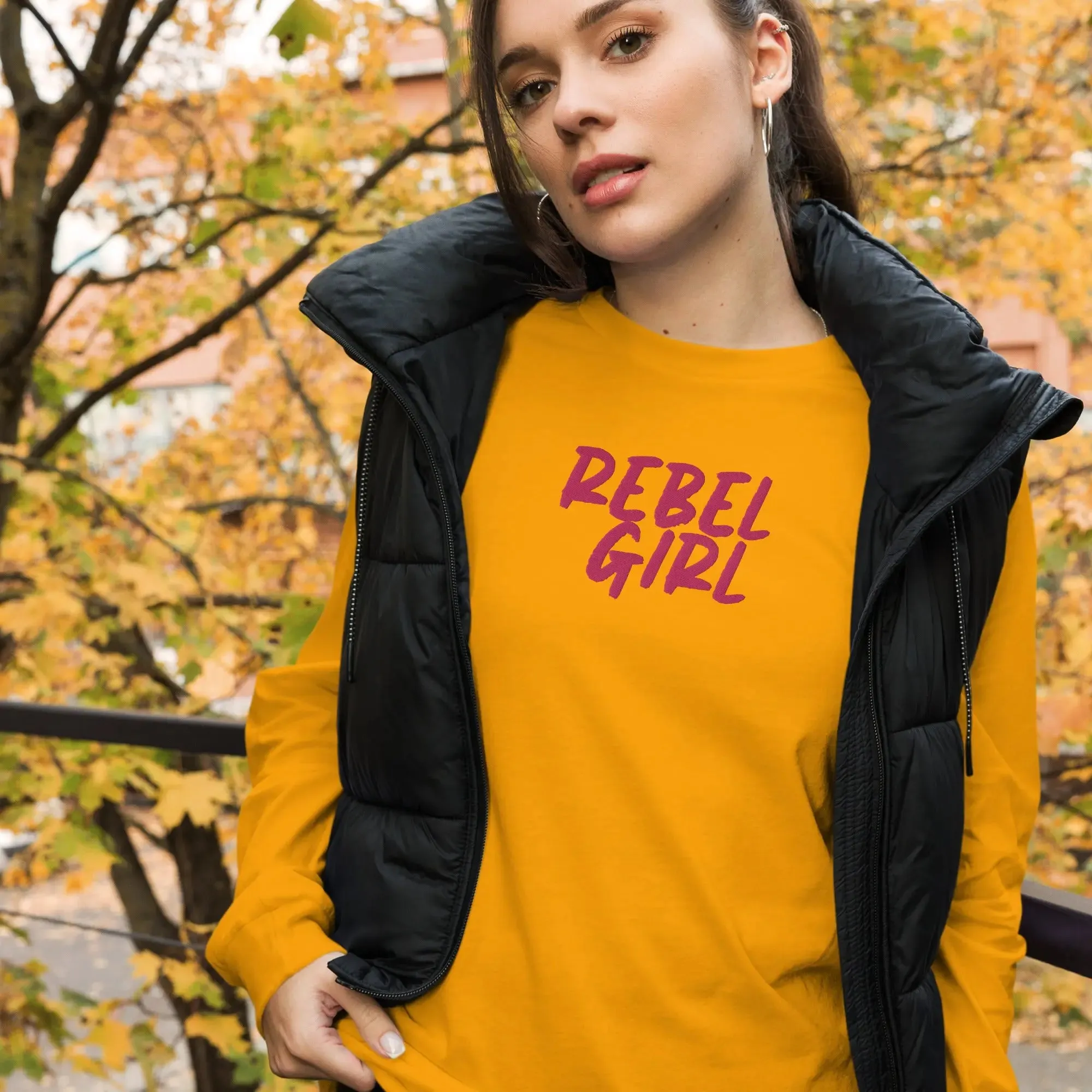Rebel Girl Unisex Long Sleeve Tee