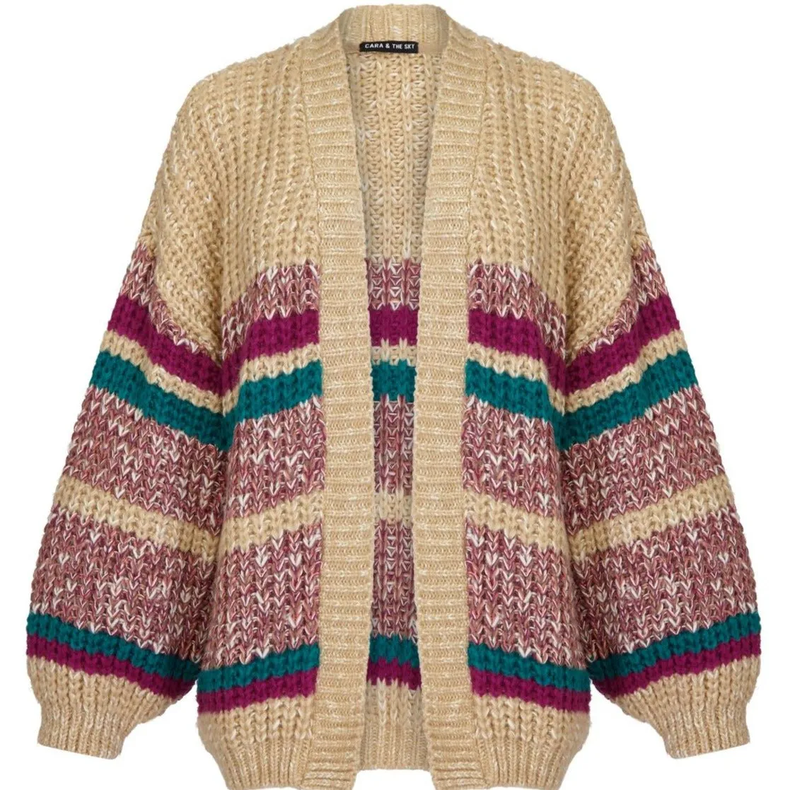 RESALE | Mya Chunky Stripe Cardigan