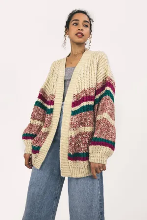 RESALE | Mya Chunky Stripe Cardigan