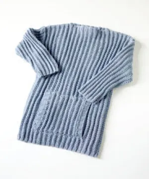Ribbed Sweater Pattern (Knit)