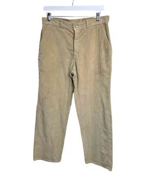 Size 36 -  Vintage Quiksilver Tan Corduroy Pants