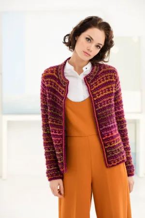Slip Stitch Cardigan (Knit)