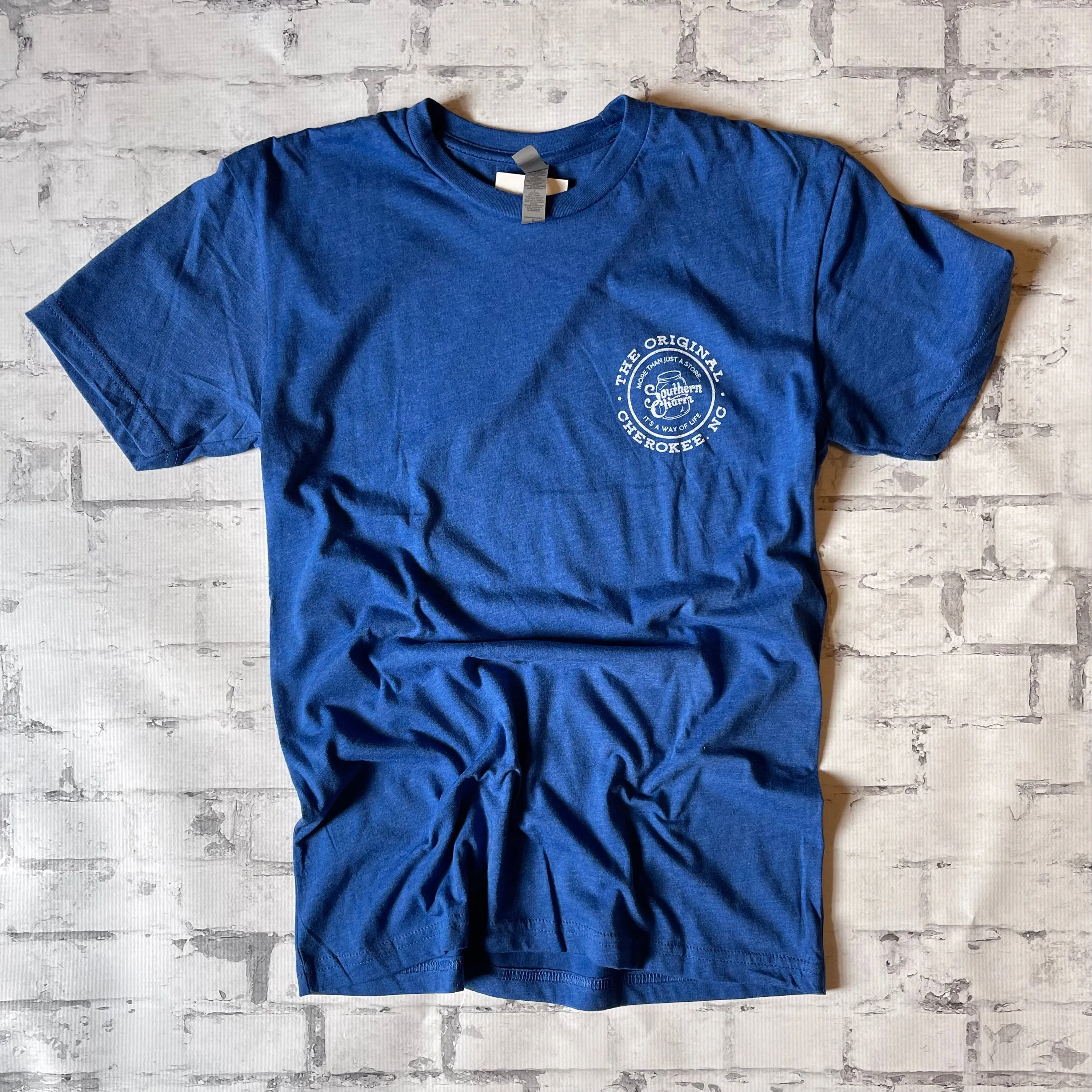 Southern Charm "Growing Up Southern" Short Sleeve T-shirt - Royal