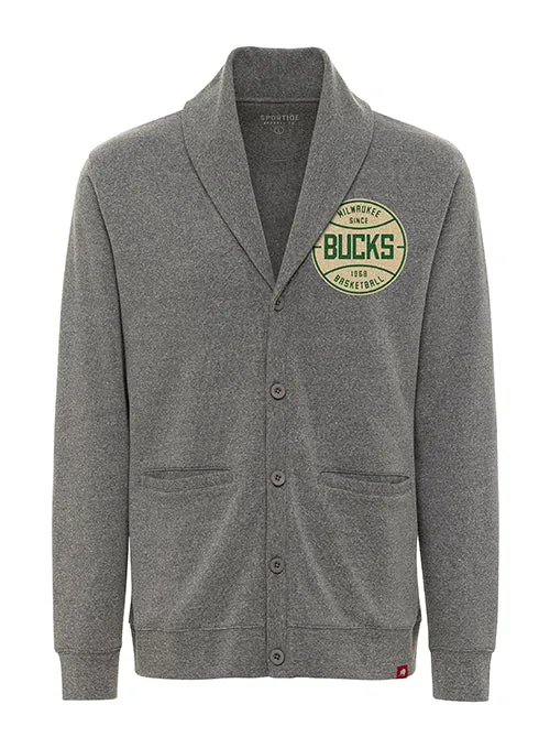 Sportiqe Henshaw Milwaukee Bucks Cardigan Sweater