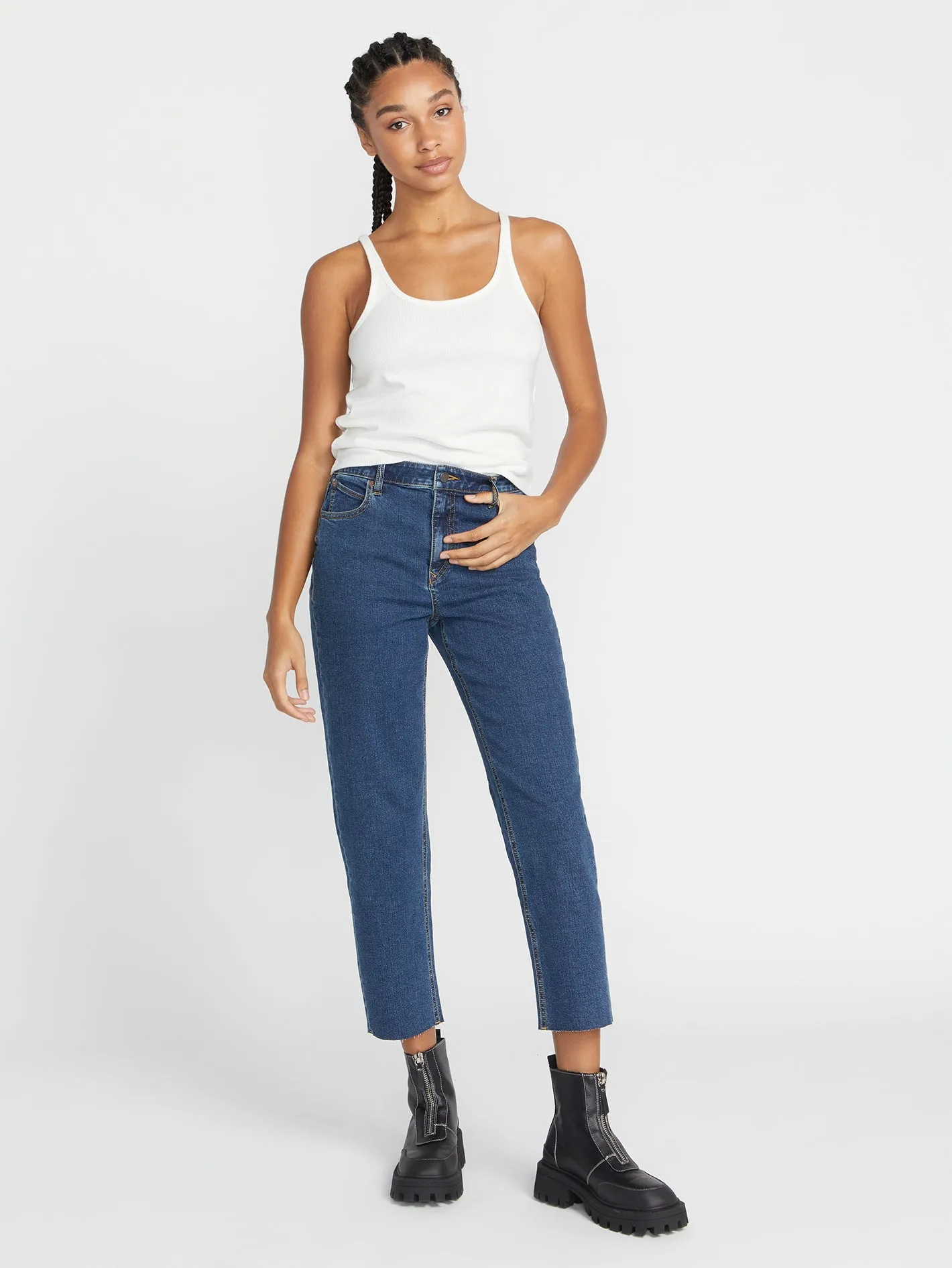 Stoned Straight Pants - Vintage