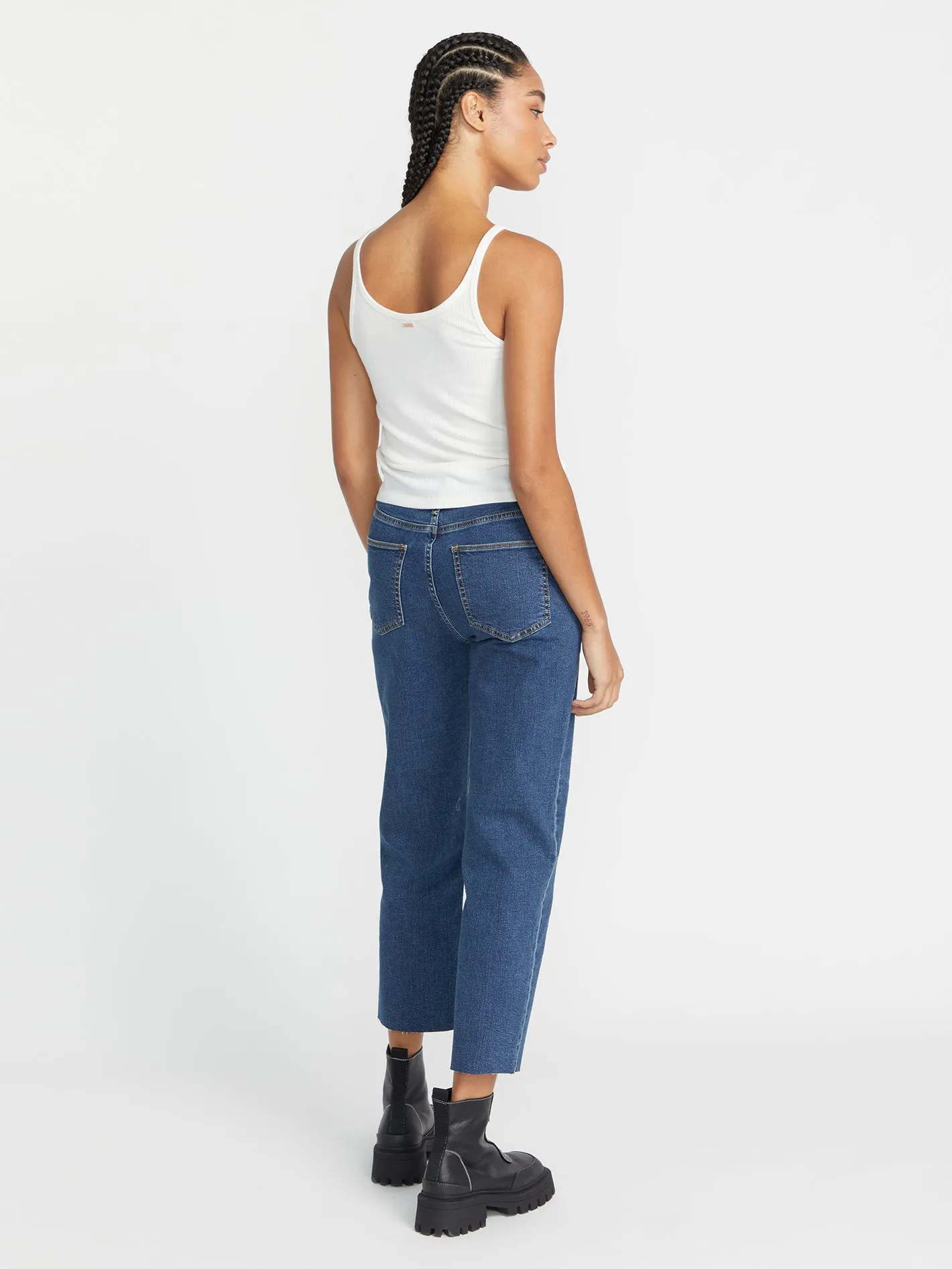 Stoned Straight Pants - Vintage