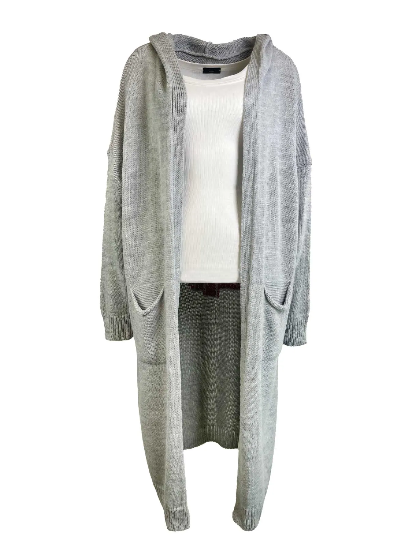 Strickcardigan Cara grau