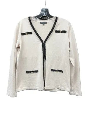 Sweater Cardigan By Adrianna Papell In Tan, Size: Xs