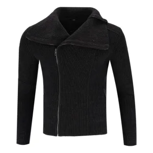 System Alpaca & Wool Blend Zipped Cardigan. Size L