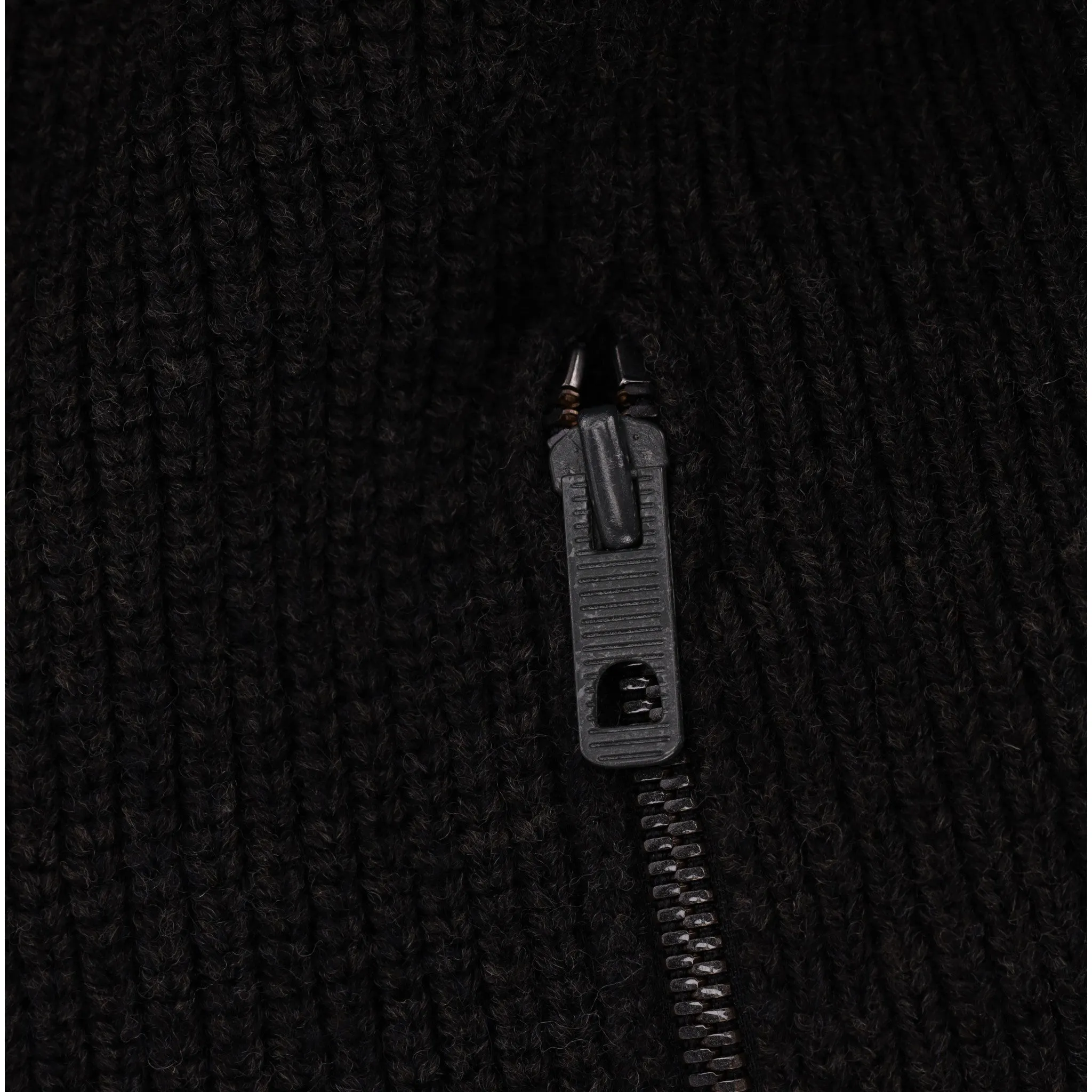 System Alpaca & Wool Blend Zipped Cardigan. Size L