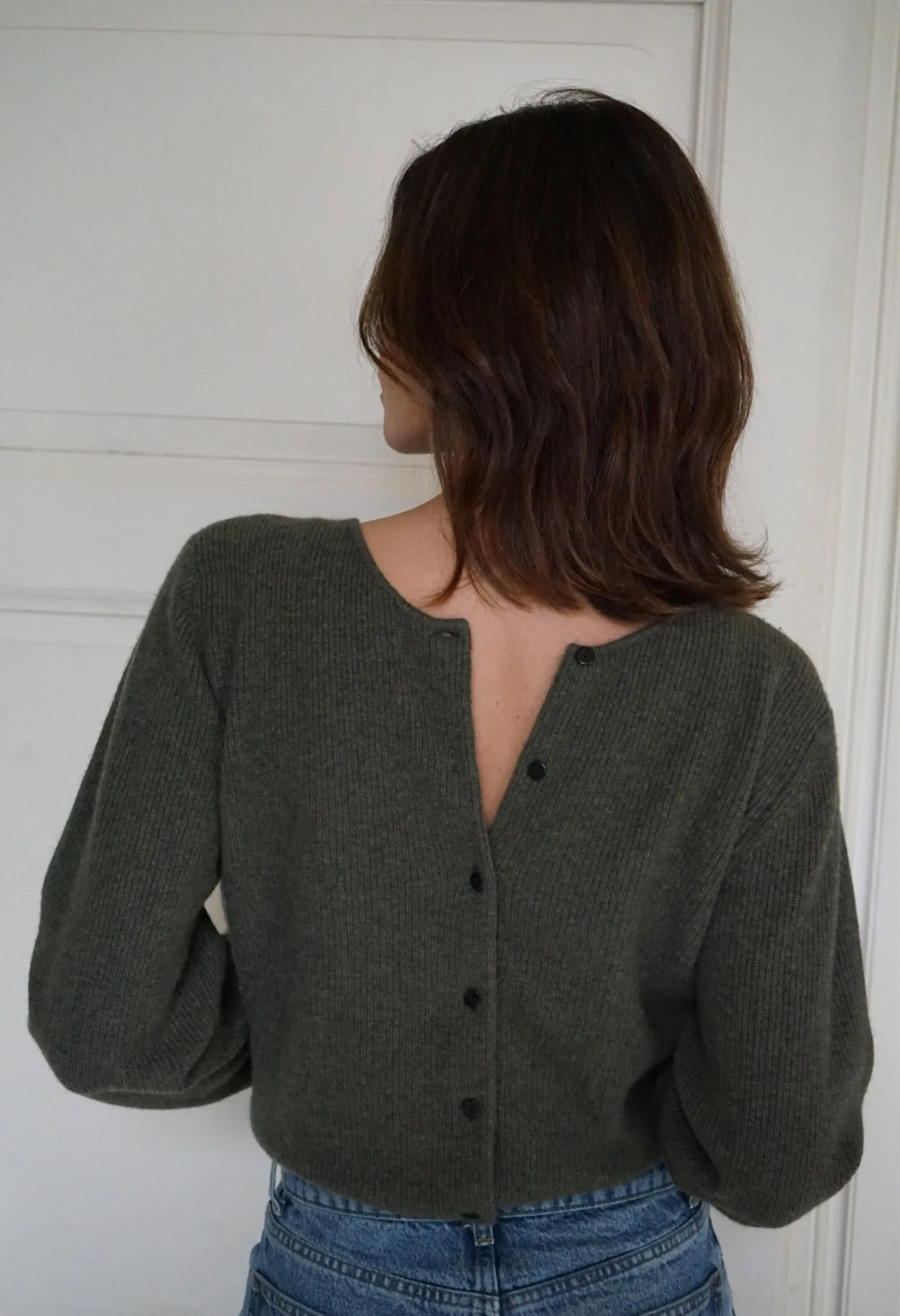 The Cashmere Bianca Top // Fern