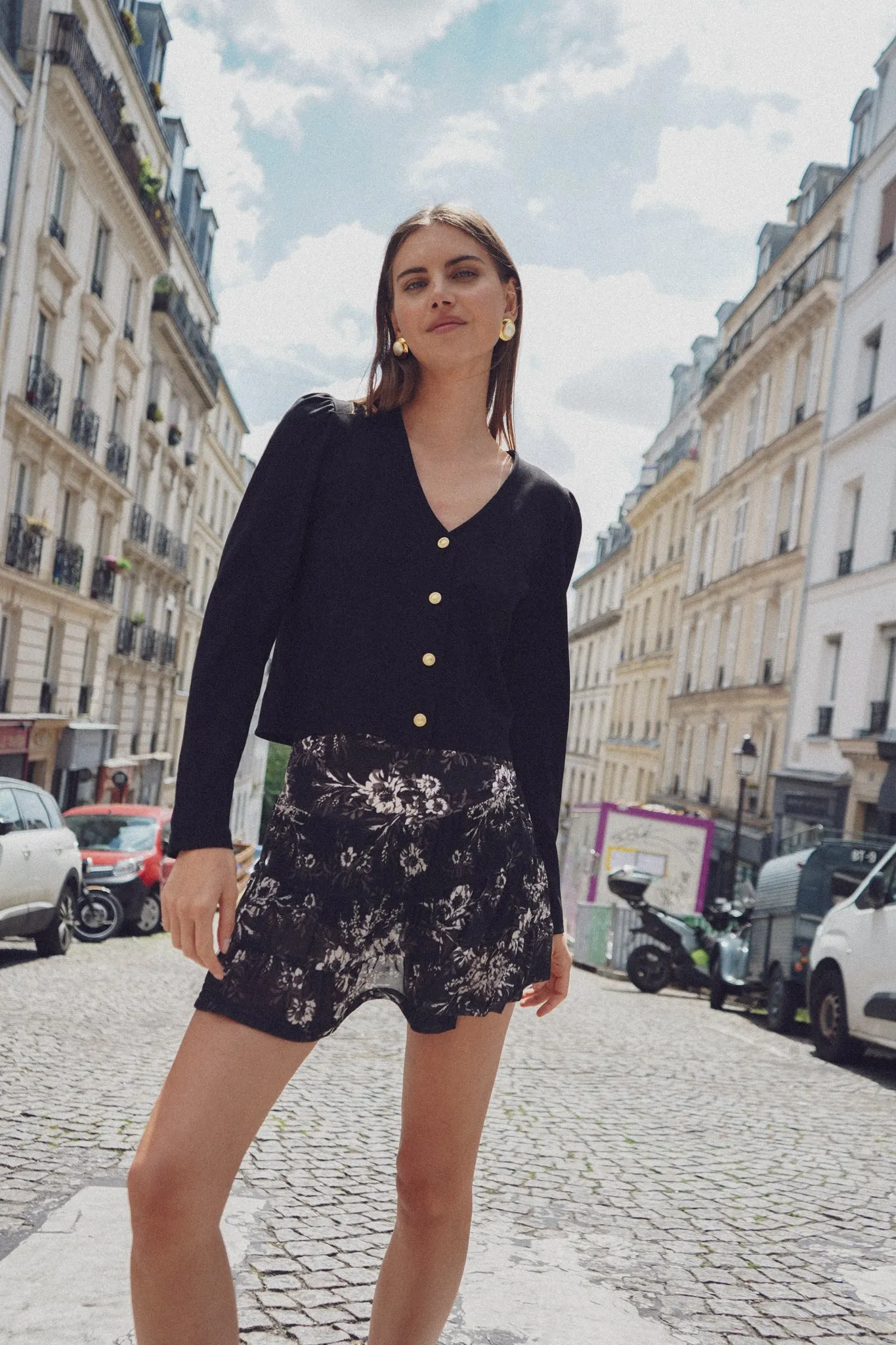 The Jackie Top - Black