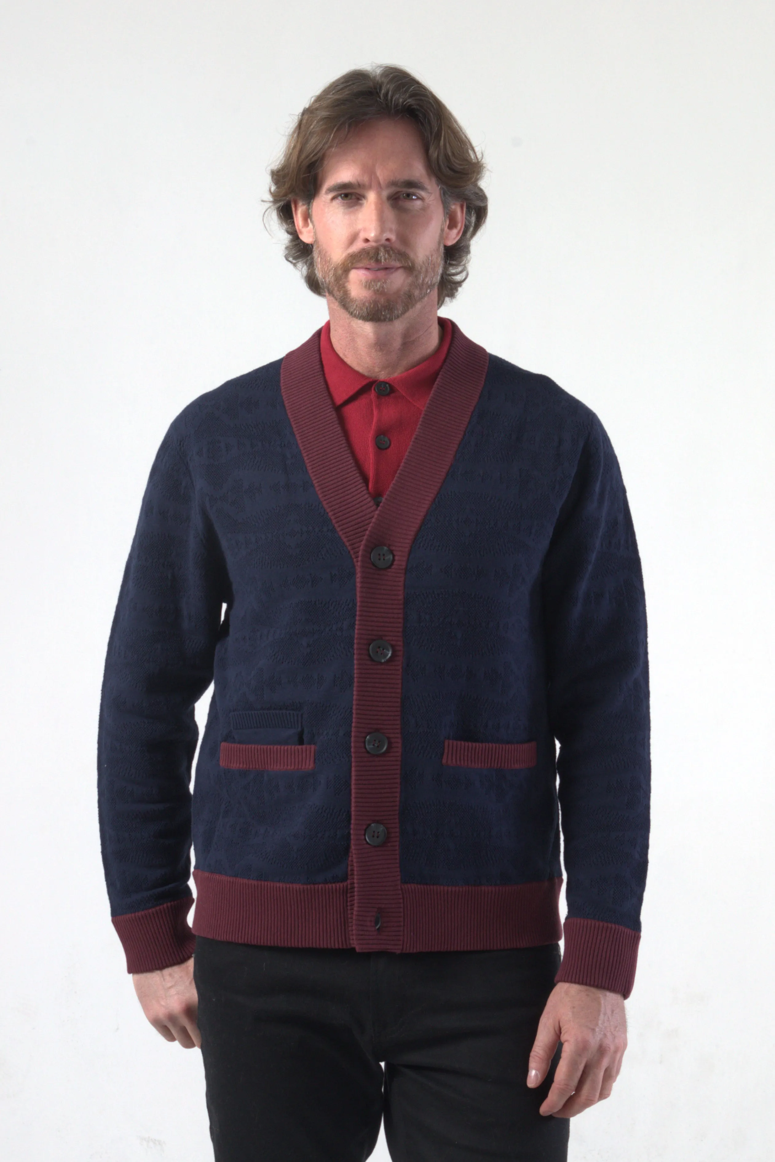 Tribal Links Knit Cardigan