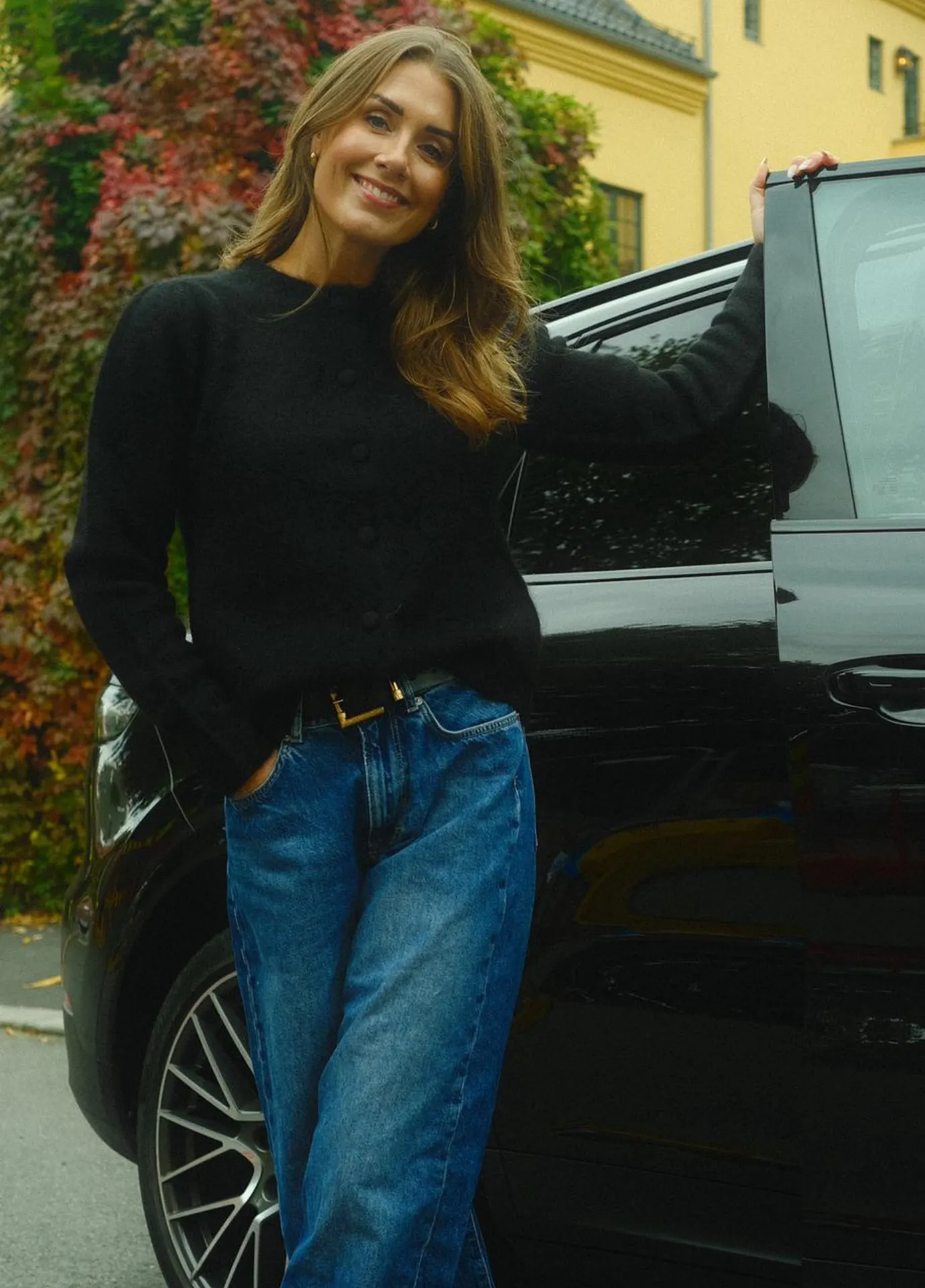 Ulla Mohair Cardigan Black