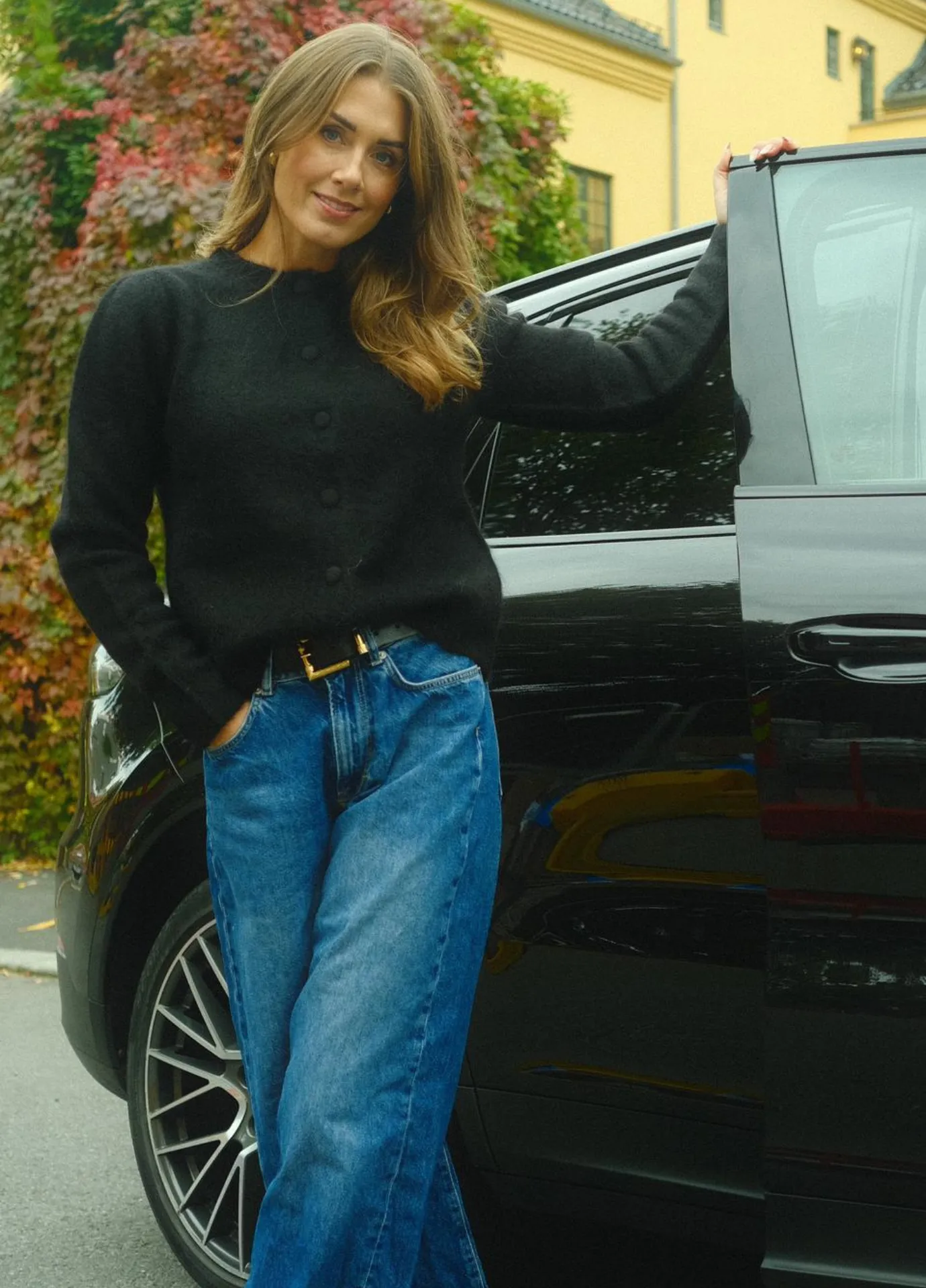 Ulla Mohair Cardigan Black