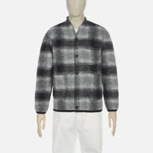 Universal Works Cardigan - Grey / Charcoal