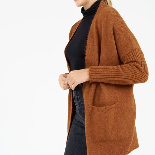WILL CARDIGAN (RUST)