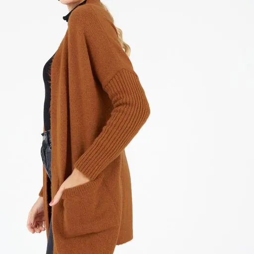 WILL CARDIGAN (RUST)