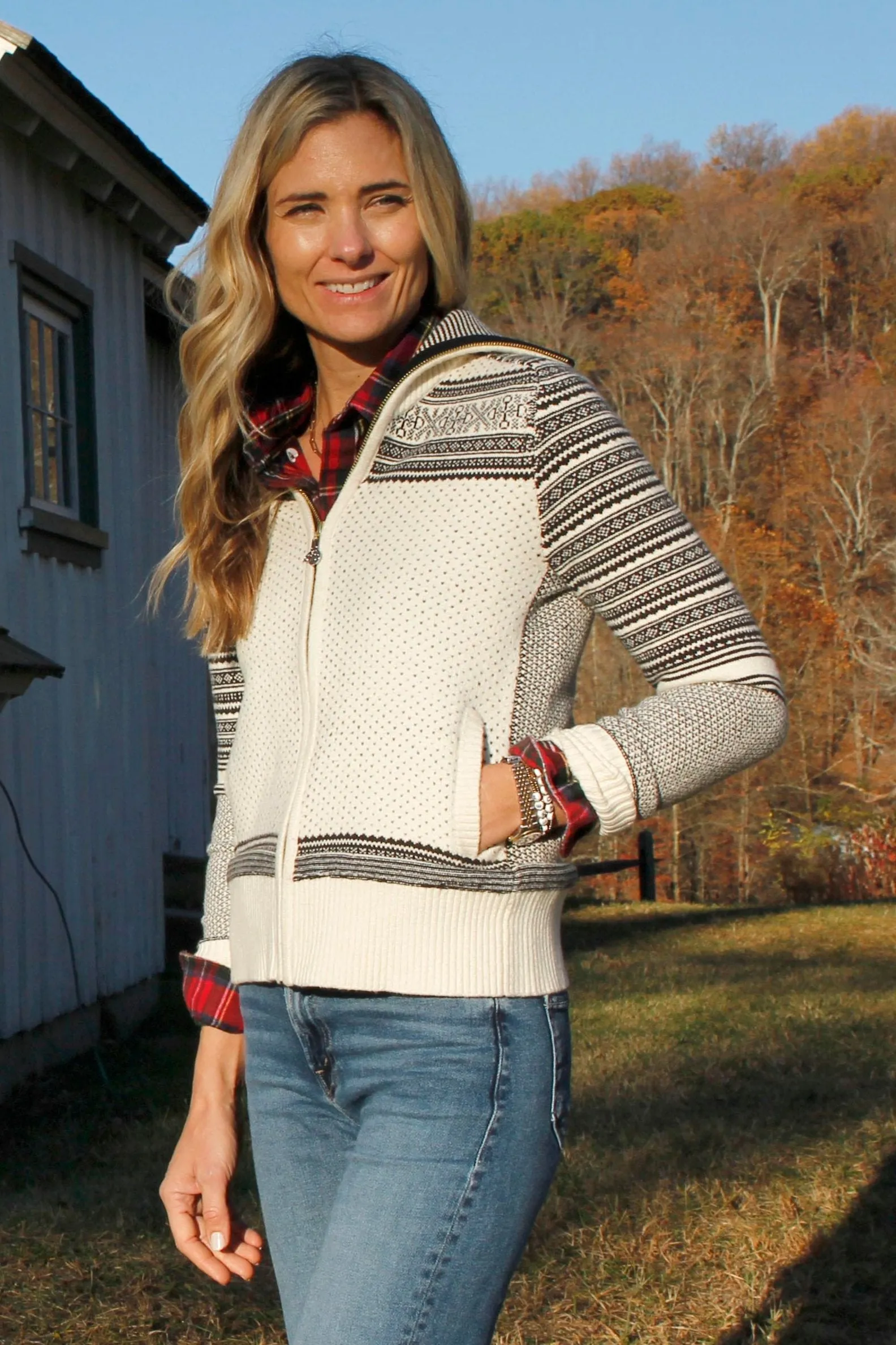 Winter Zip Sweater