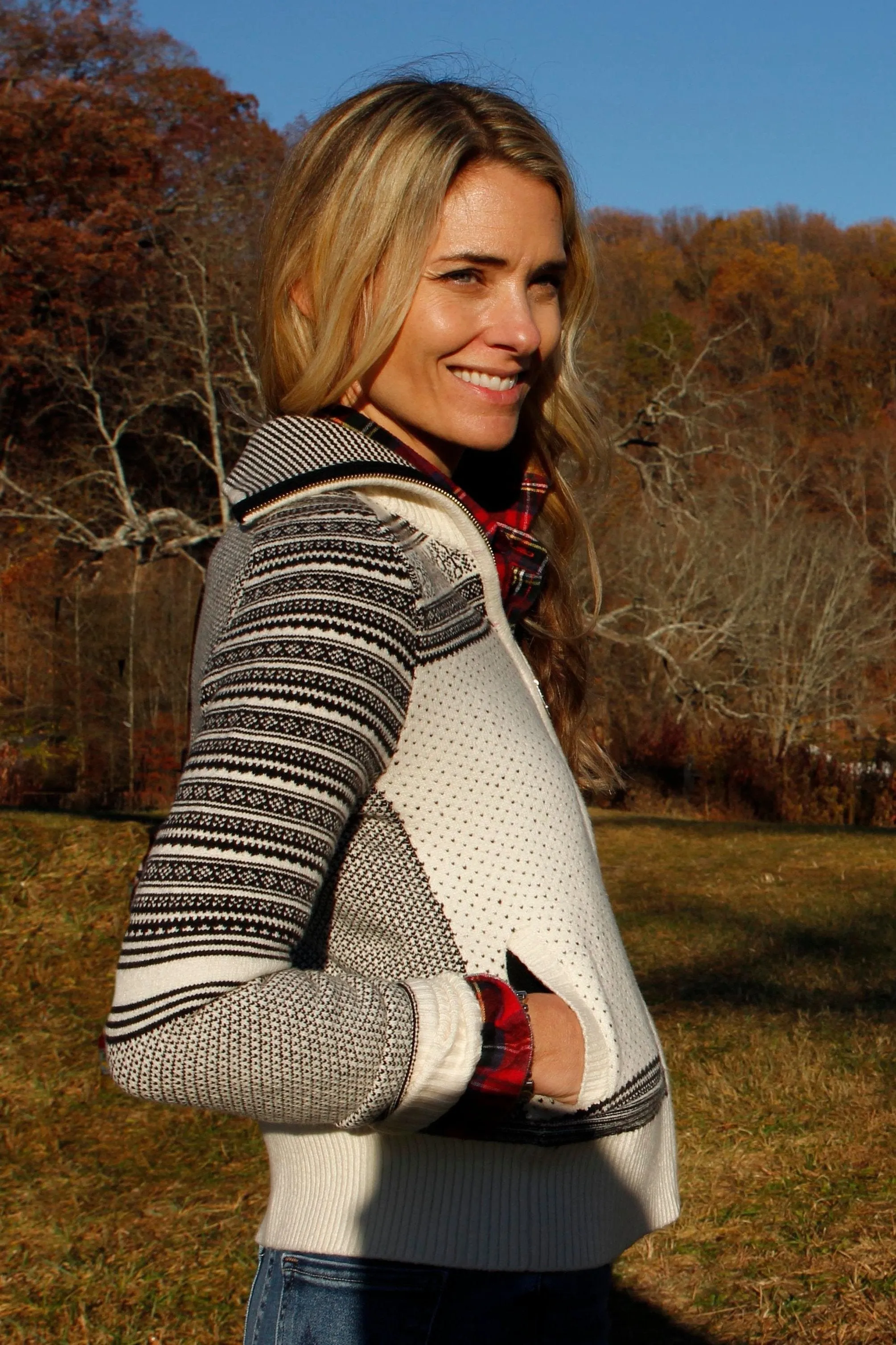 Winter Zip Sweater