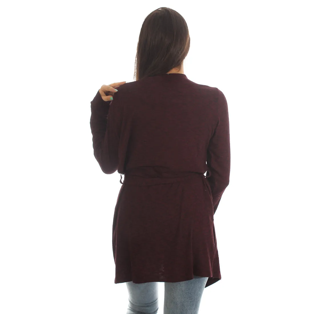Women Autumn Winter Long Sleeve Cardigan – Free Size -5873
