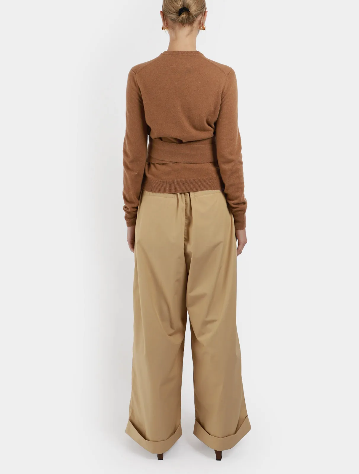 Wrap Cashmere Cardigan