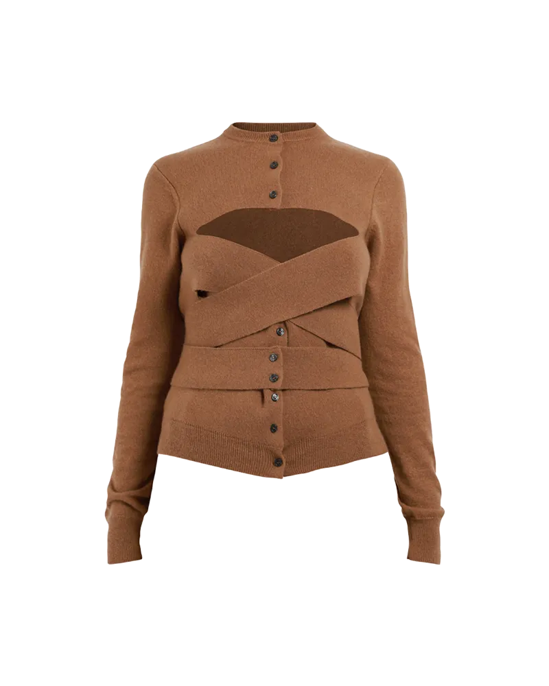 Wrap Cashmere Cardigan