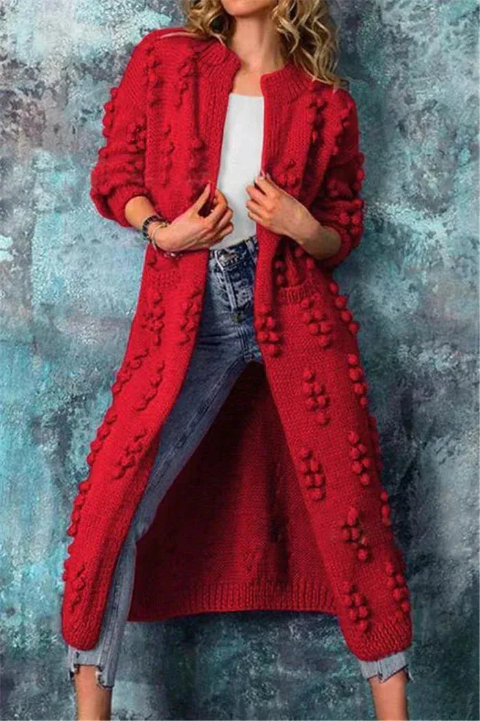 Zelle - Stijlvolle Lange Cardigan voor Dames